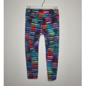 Athleta laser beam sonar multicolor capri leggings - XS  212390